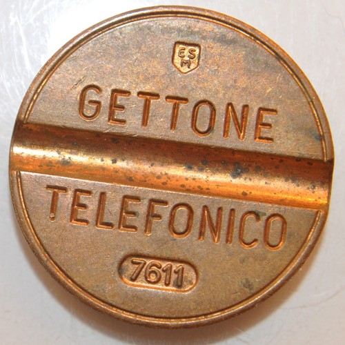 1976 italian telephone token - 1976,