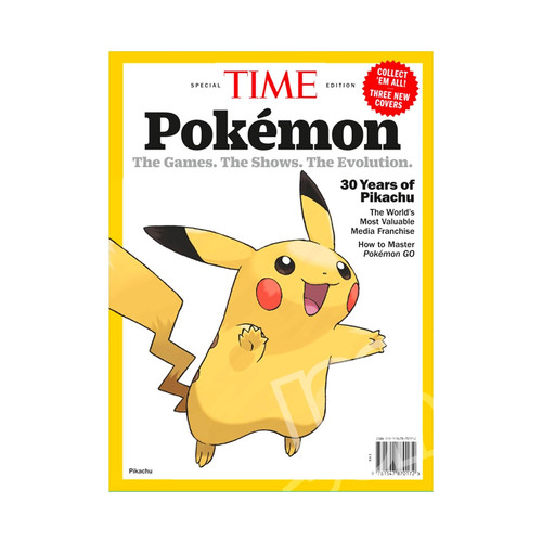 Pokémon time magazine special - magazine,