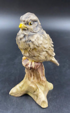 Statua statuetta figura soprammobile mini Uccello Passero Capodimonte