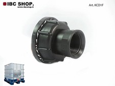 RACCORDO  PER CISTERNA IBC USCITA 1 POLLICE KIT 3/4" - 1" Art. KCD1F