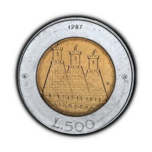 San marino 1987 - marino., lire