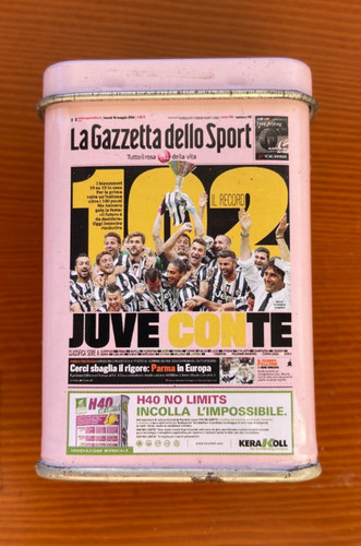 Scatola latta pastiglie - scatola, di