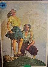 CARTOLINA PUBBLICITARIA BOCCASILE REGIONE  VALLE D'AOSTA  - AOSTA   NV FG