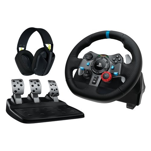 Logitech volante pedaliera - logitech, e