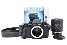 [Quasi come nuova] Contax Aria fotocamera reflex pellicola 35 mm corpo nero...