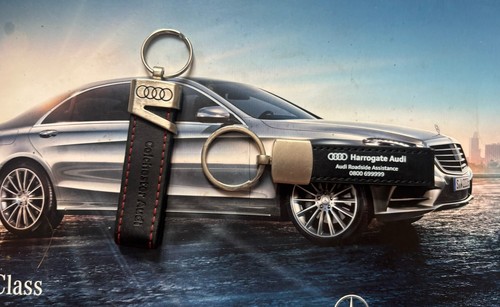Due portachiavi originali audi - due,
