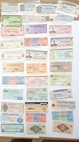Lotto miniassegni tutti - miniassegni,