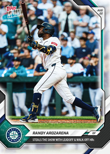 Randy arozarena leadoff and - randy,