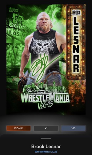 Brock lesnar green signature - green,