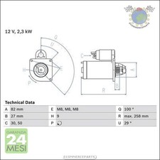 #18950 Motorino Di Avviamento