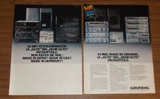 Rara Pubblicità GRUNDIG V