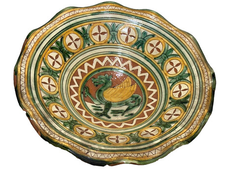 Ciotola centrotavola faience - ciotola,