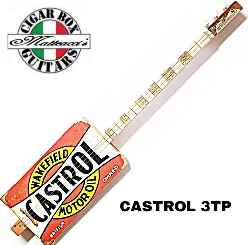 Castrol 3tpv cigar box - , guitar