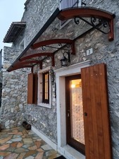 Pensilina tettoia legno - pensilina, in