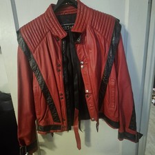 Giacca pelle metallo Michael