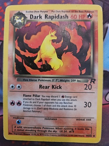 Dark rapidash normal - dark,