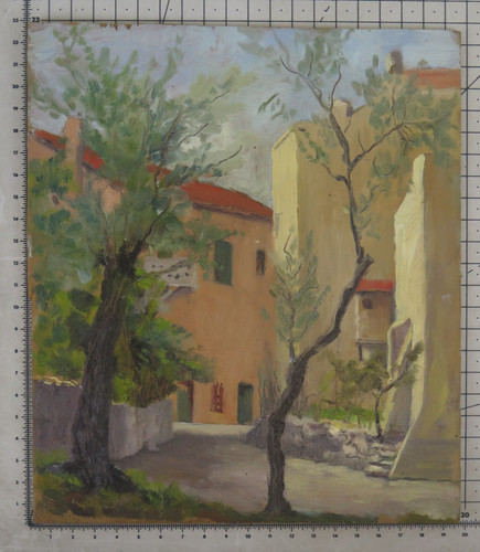 Quadro olio veduta - ad,