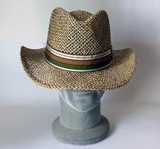CAPPELLO COWBOY UOMO IN PAGLIA MADE IN ITALY