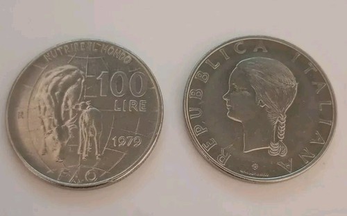 Italia repubblica 100 - 100, lire