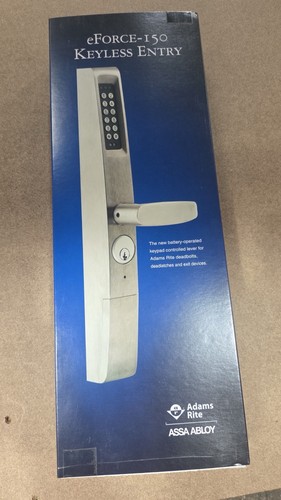 Adams rite eforce - eforce-150, assetto