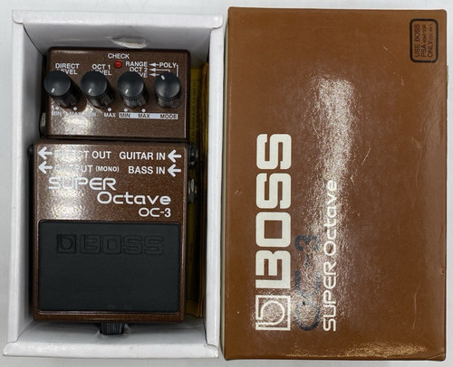 Boss super octave pedal - oc-3,