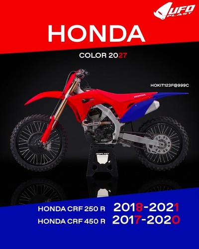 Kit plastiche honda crf 450r - crf,