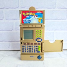 Pokemon Pokedex Deluxe Gold Tiger Electronic - Testato Funzionante Ottime Condizioni