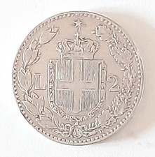 1882 REGNO D'ITALIA 2 LIRE