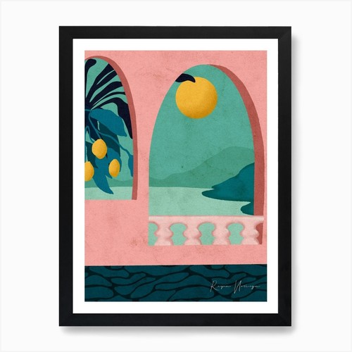 Poster arte positano - arte,