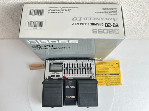 Boss equalizzatore - boss, eq-20