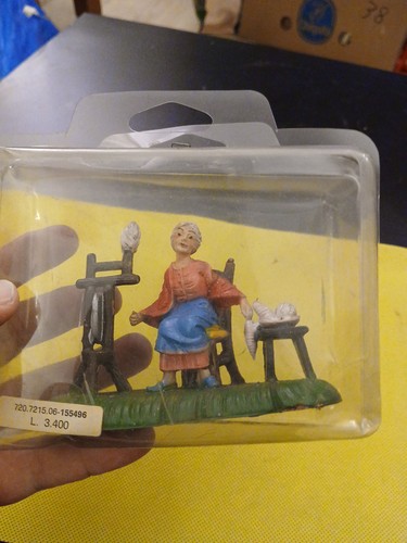 Personaggio presepe vintage - vintage,
