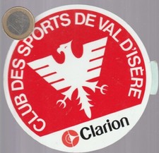 Autocollant sport ski - ski., club