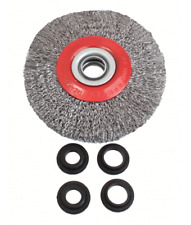 SPAZZOLA PER MOLA DA BANCO SMERIGLIATRICE SMERIGLIARE DIAM 125 x 20 MM 5" 000