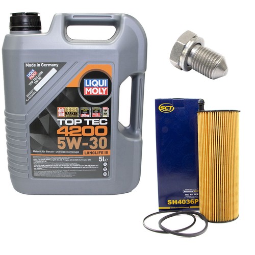 Olio motore set 5 litro - olio,