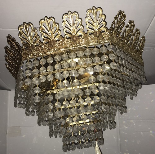 Antico lampadario coprilampada - antico,