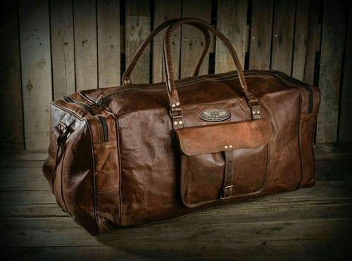 Borsone vintage pelle - borsone,