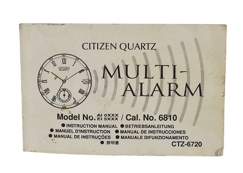 Citizen quartz multi allarme - citizen,
