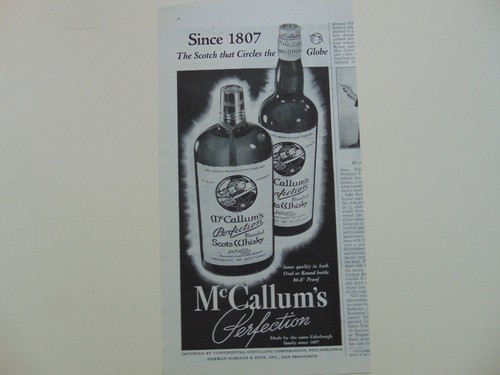 Whisky scozzese mccallum - whisky,