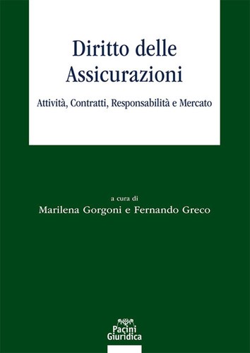 Diritto delle assicurazioni - delle,