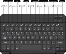 Mini Tastiera per iPad PC