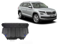 Protezione motore inferiore + protezione cambio in acciaio per Skoda Kodiaq 2017-2024