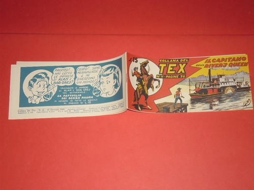 Tex willer striscia prima - tex, 1