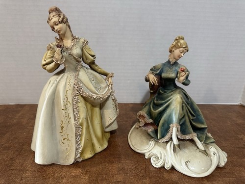Coppia statuine donna in - statuine,