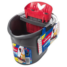 VILEDA SUPER MOCIO REVOLUTION SECCHIO STRIZZATORE E PANNO 2 IN 1