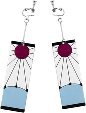 Tanjiro Hanafuda Orecchini