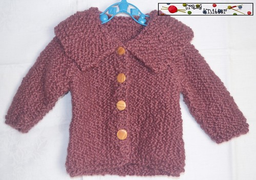 Giacca boucle bambino maglia - boucle,