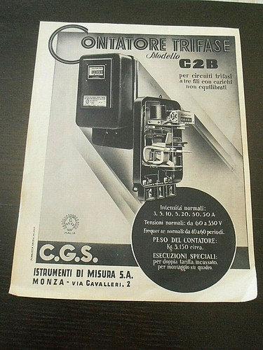 1936 contattore trifase - contattore,