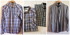 2x CAMICIA UOMO a QUADRI