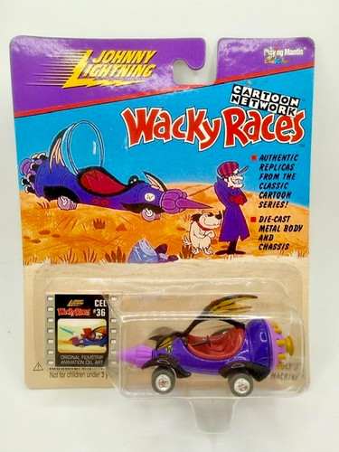 Johnny lightning wacky races - lightning,