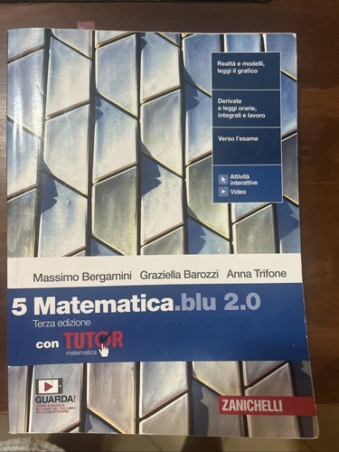 Matematica blu vol 5 - matematica.blu, 2.0